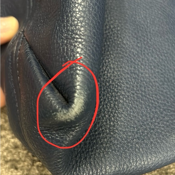 COPY - Michael Kors Crossbody Blue Bag (Authentic) - Picture 6 of 7